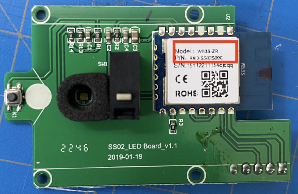 BK7231S, aka WB3S board BK7231S