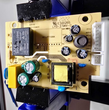 Removed the LPT120A chip Removed